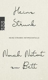 Vorderes Coverbild Nach Notat zu Bett