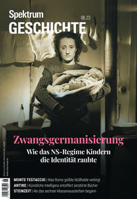 Vorderes Coverbild Spektrum Geschichte 6/2023 - Zwangsgermanisierung