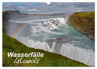 Wasserfälle Islands (Wandkalender 2026 DIN A3 quer), CALVENDO Monatskalender