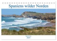 Spaniens wilder Norden (Tischkalender 2025 DIN A5 quer), CALVENDO Monatskalender