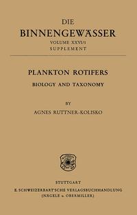 Das Zooplankton der Binnengewässer