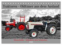 Traktoren - Oldtimer aus dem Ausland (Tischkalender 2026 DIN A5 quer), CALVENDO Monatskalender