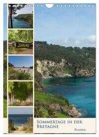 Sommertage in der Bretagne (Wandkalender 2025 DIN A4 hoch), CALVENDO Monatskalender