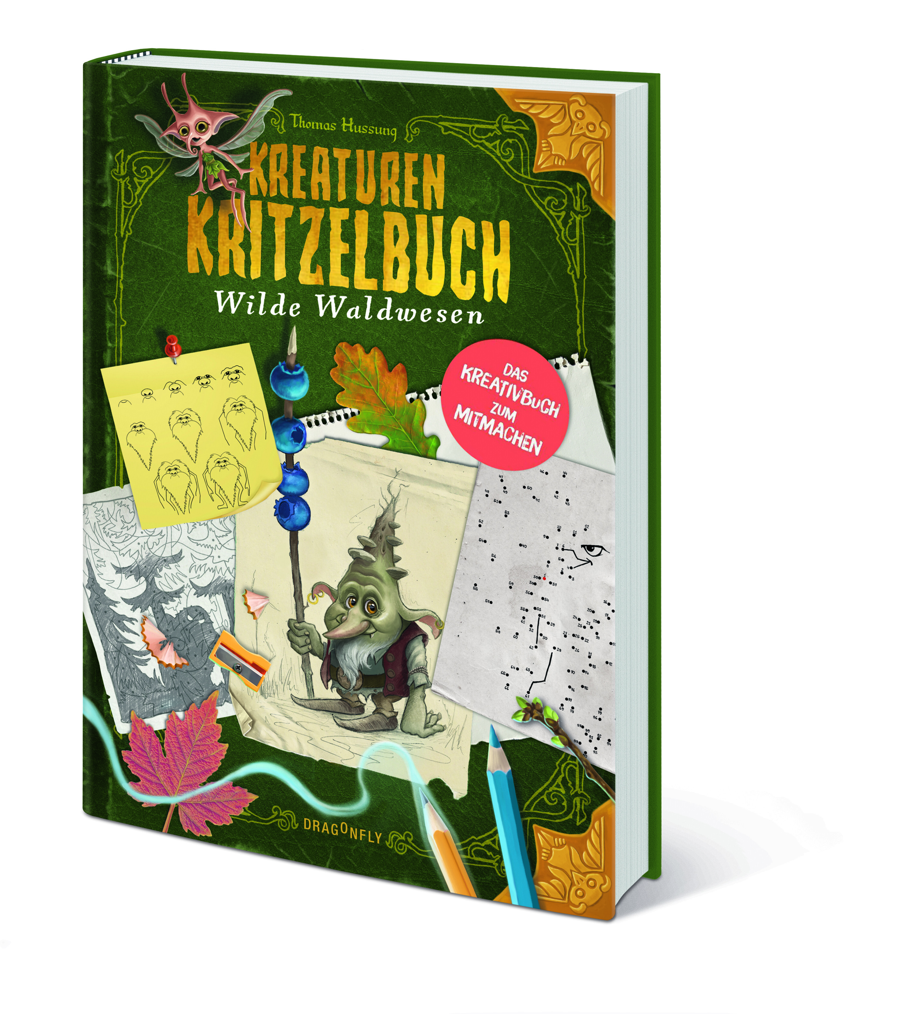 Kreaturenkritzelbuch - Wilde Waldwesen