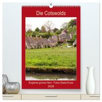 Die Cotswolds Englands grünes Herz (hochwertiger Premium Wandkalender 2026 DIN A2 hoch), Kunstdruck in Hochglanz