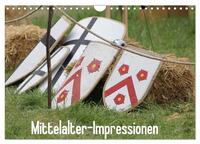 Vorderes Coverbild Mittelalter-Impressionen (Wandkalender 2025 DIN A4 quer), CALVENDO Monatskalender