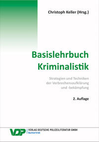 Vorderes Coverbild Basislehrbuch Kriminalistik