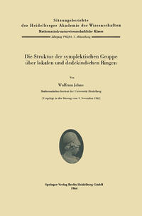 Die Struktur der symplektischen Gruppe über lokalen und dedekindschen Ringen