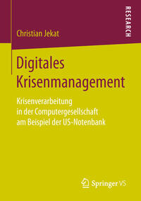 Vorderes Coverbild Digitales Krisenmanagement