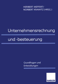 Vorderes Coverbild Unternehmensrechnung und -besteuerung