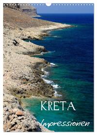 Kreta Impressionen (Wandkalender 2026 DIN A3 hoch), CALVENDO Monatskalender