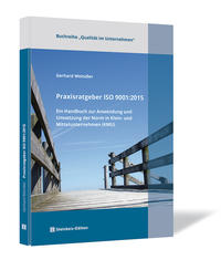 Vorderes Coverbild Praxisratgeber ISO 9001:2015