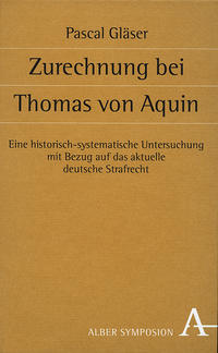 Vorderes Coverbild Zurechnung bei Thomas von Aquin