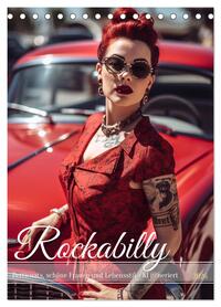Rockabilly (Tischkalender 2026 DIN A5 hoch), CALVENDO Monatskalender