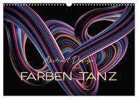 Vorderes Coverbild Farben Tanz Abstract Design (Wandkalender 2025 DIN A3 quer), CALVENDO Monatskalender