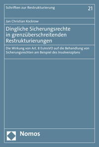 Vorderes Coverbild Dingliche Sicherungsrechte in grenzüberschreitenden Restrukturierungen