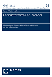 Schiedsverfahren und Insolvenz