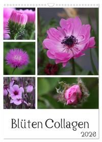 Blüten Collagen (Wandkalender 2026 DIN A3 hoch), CALVENDO Monatskalender