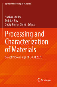 Processing and Characterization of Materials