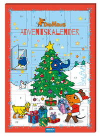 Vorderes Coverbild Trötsch Magnet-Adventskalender Die Maus