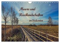 Moor und Riedlandschaften im Südwesten (Wandkalender 2026 DIN A4 quer), CALVENDO Monatskalender