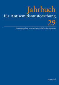 Vorderes Coverbild Jahrbuch für Antisemitismusforschung 29 (2020)