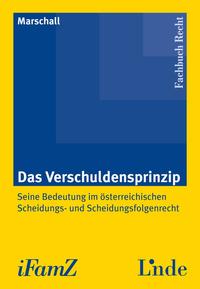 Vorderes Coverbild Das Verschuldensprinzip