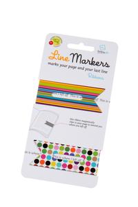 Line Markers (Ribbons/Geschenkbänder) - Magnetische Lesezeichen - 2er Set