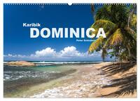 Karibik - Dominica (Wandkalender 2025 DIN A2 quer), CALVENDO Monatskalender