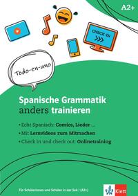 Vorderes Coverbild Spanische Grammatik anders trainieren