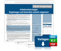 Arbeitsschutzmappe: Begehungen und Kontrollen einfach umgesetzt