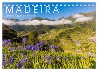 MADEIRA Grüne Oase im Atlantik (Tischkalender 2025 DIN A5 quer), CALVENDO Monatskalender