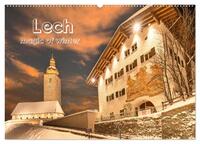 Lech magic of winter (Wandkalender 2025 DIN A2 quer), CALVENDO Monatskalender