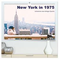 Vorderes Coverbild New York in 1975 (hochwertiger Premium Wandkalender 2025 DIN A2 quer), Kunstdruck in Hochglanz