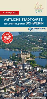 Vorderes Coverbild Amtliche Stadtkarte der Landeshauptstadt Schwerin