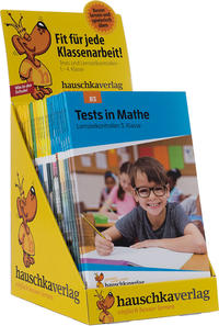 Leeres Thekendisplay "Fit für jede Klassenarbeit"