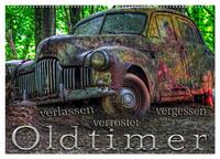 Oldtimer - verlassen verrostet vergessen (Wandkalender 2026 DIN A2 quer), CALVENDO Monatskalender