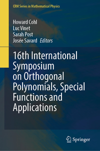 16th International Symposium on Orthogonal Polynomials, Special Functions and Applications