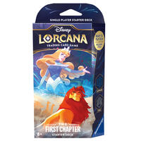 Disney Lorcana: Das Erste Kapitel - Starter Deck Saphir und Stahl (Englisch)