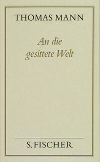 Vorderes Coverbild An die gesittete Welt
