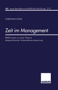 Vorderes Coverbild Zeit im Management