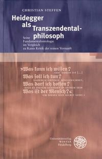 Vorderes Coverbild Heidegger als Transzendentalphilosoph