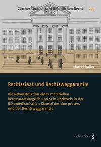 Vorderes Coverbild Rechtsstaat und Rechtsweggarantie