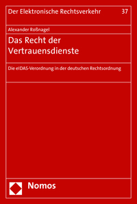 Das Recht der Vertrauensdienste