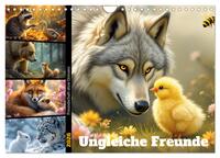 Vorderes Coverbild Ungleiche Freunde (Wandkalender 2026 DIN A4 quer), CALVENDO Monatskalender