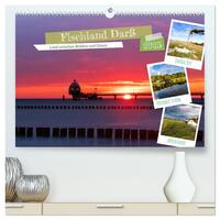 Fischland Darß - Land zwischen Bodden und Ostsee (hochwertiger Premium Wandkalender 2025 DIN A2 quer), Kunstdruck in Hochglanz