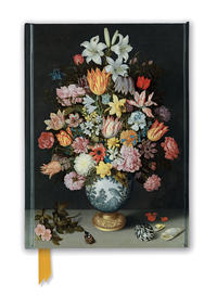 Premium Notizbuch DIN A5: Bosschaert the Elder, Stillleben Blumen in Wan-Li Vase