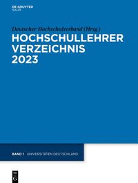Hochschullehrer Verzeichnis / Universitäten Deutschland / Hochschullehrer Verzeichnis / Universitäten Deutschland