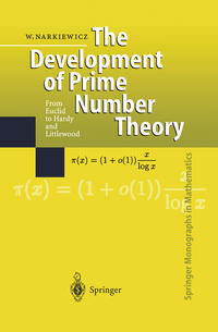 The Development of Prime Number Theory