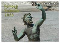 Pompeji-Kalender (Tischkalender 2026 DIN A5 quer), CALVENDO Monatskalender